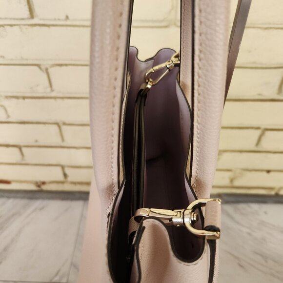 Kate Spade NY Eva Warm Beige Leather Crossbody Bag - Picture 8 of 9